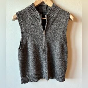 Peruvian Connection Alpaca Zip Up Sweater Vest